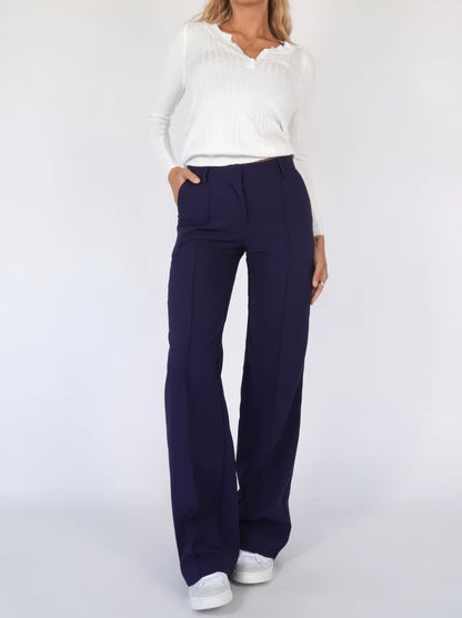 Élégance Wide Pantalon