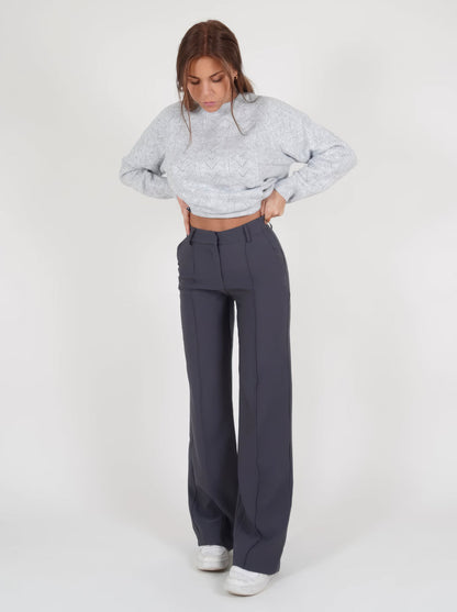 Élégance Wide Pantalon