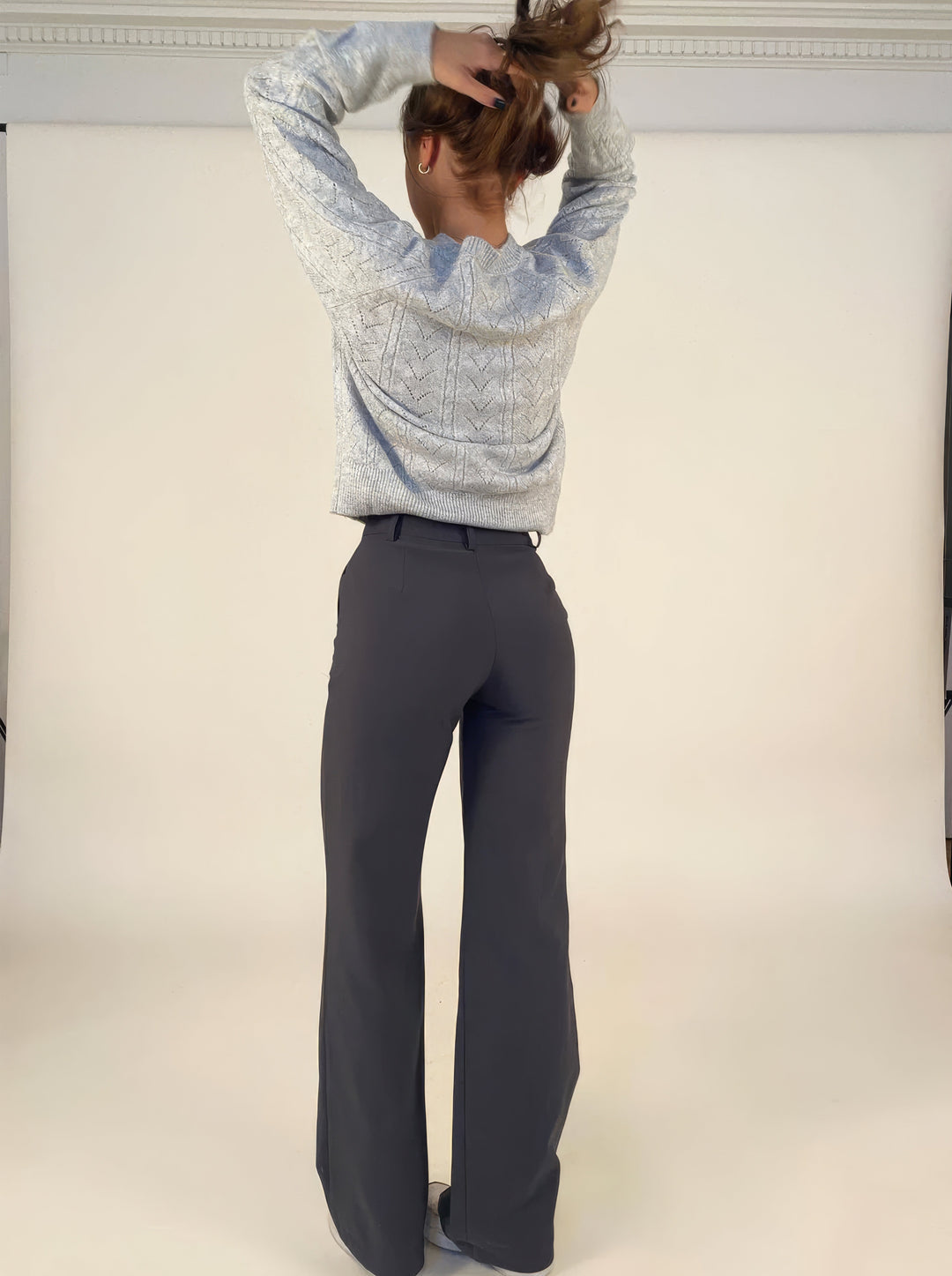 Élégance Wide Pantalon
