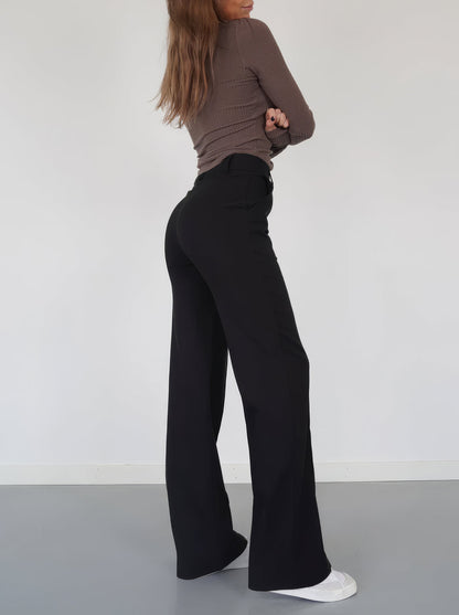 Élégance Wide Pantalon