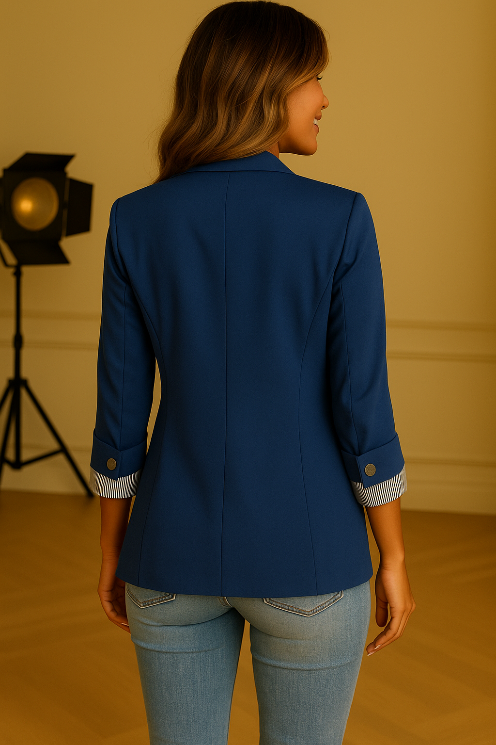 Elegant Long Blazer 1+1 Gratis