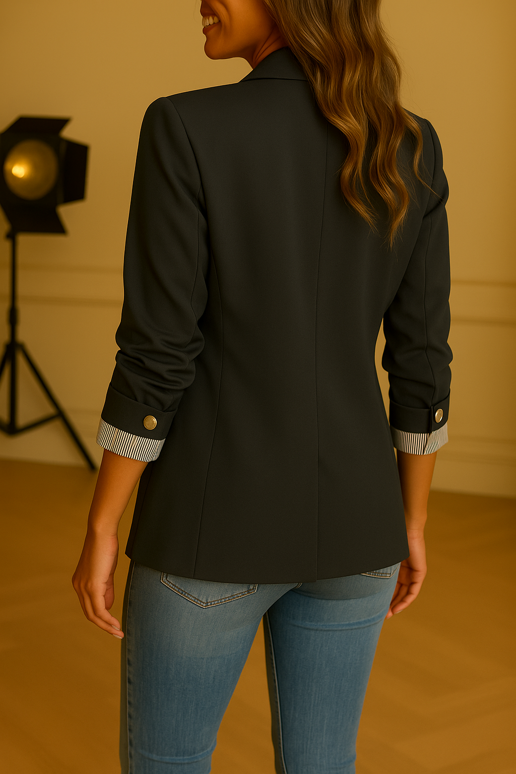 Elegant Long Blazer 1+1 Gratis