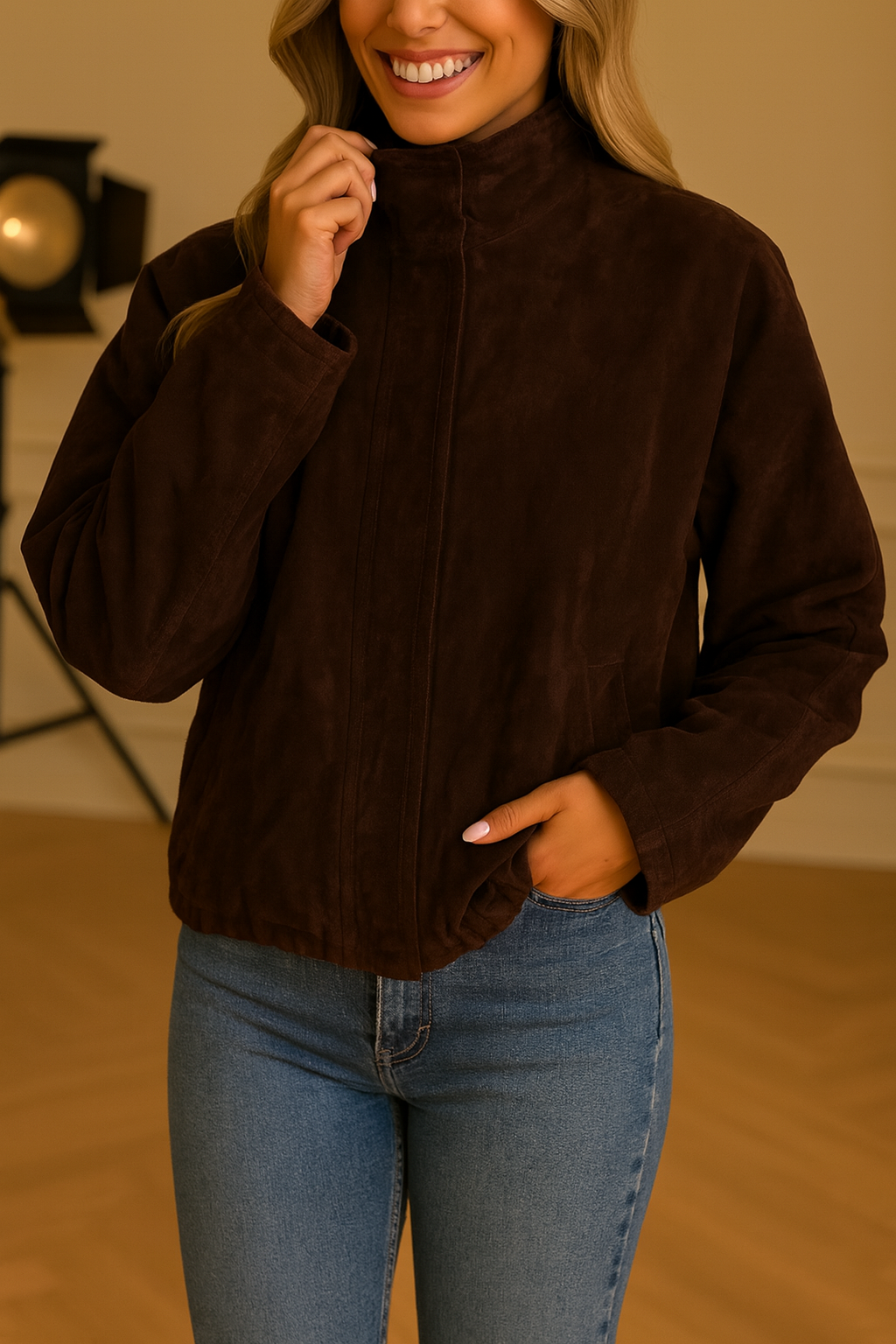 Velvet Luxe Jacket | Herfstkorting🍂